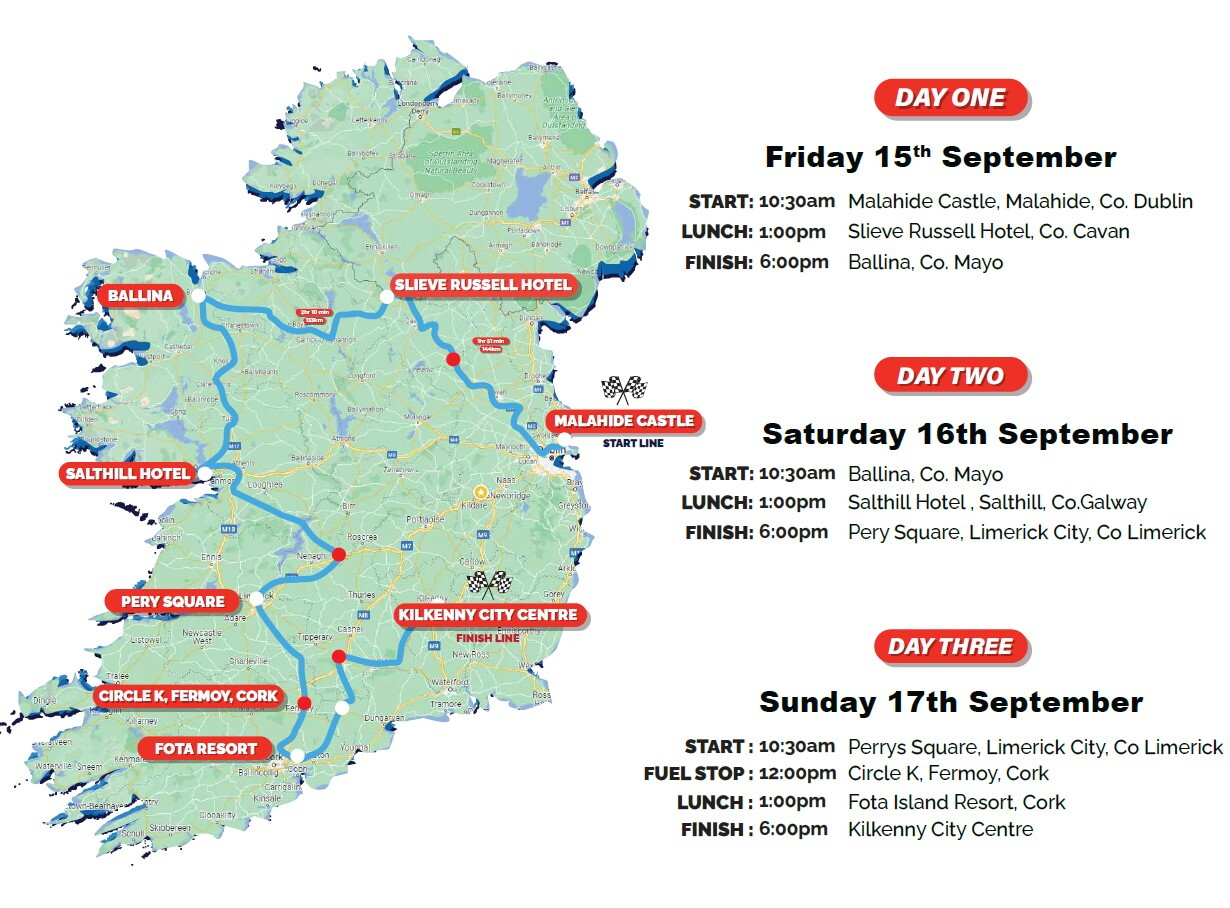 Cannonball Ireland supercar rally ready to roll again – The Irish News