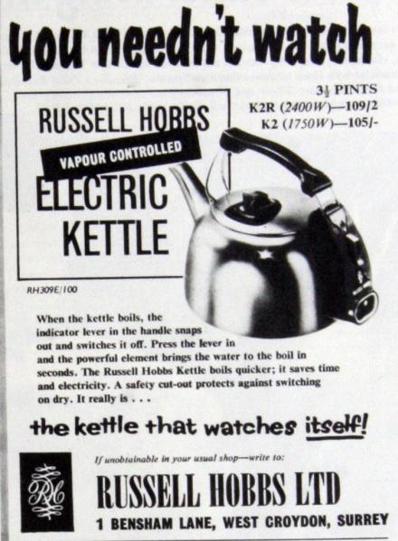 The Secret History Of: The Russell Hobbs K2 kettle