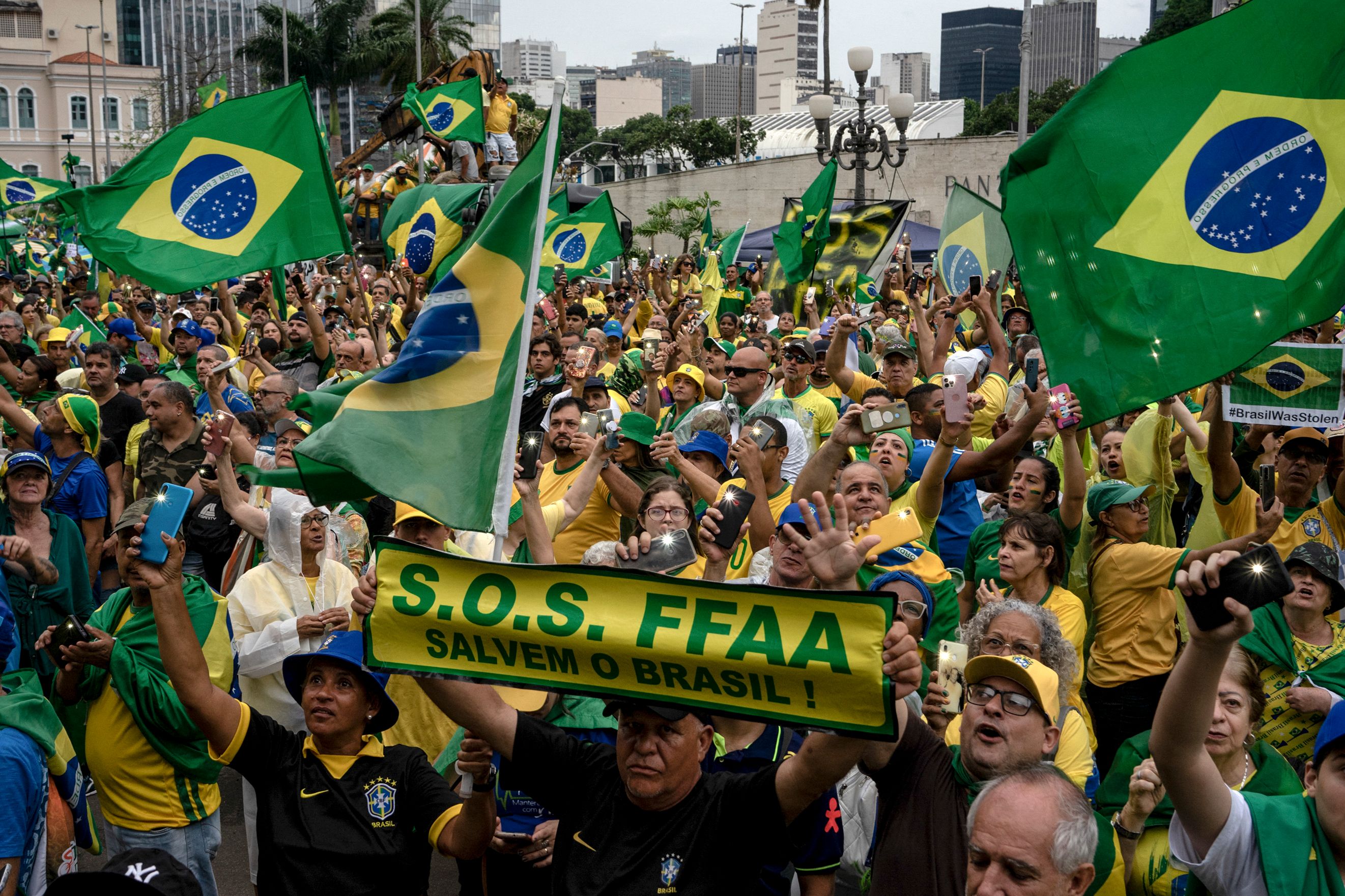 Brazil's Bolsonaro urges protesters to lift road blockades