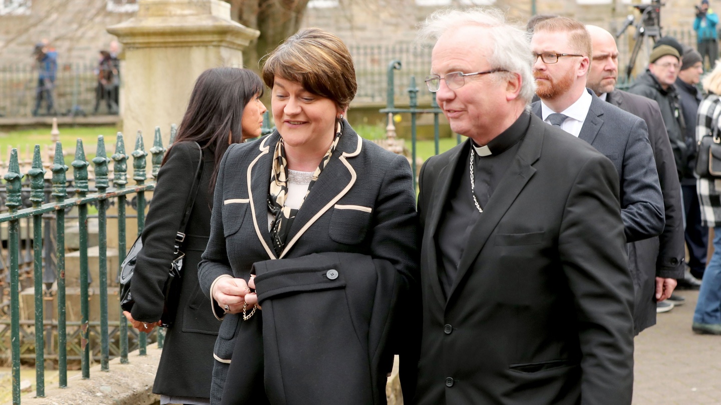 Finish the work he started' Bill Clinton told mourners at Martin McGuinness  funeral 