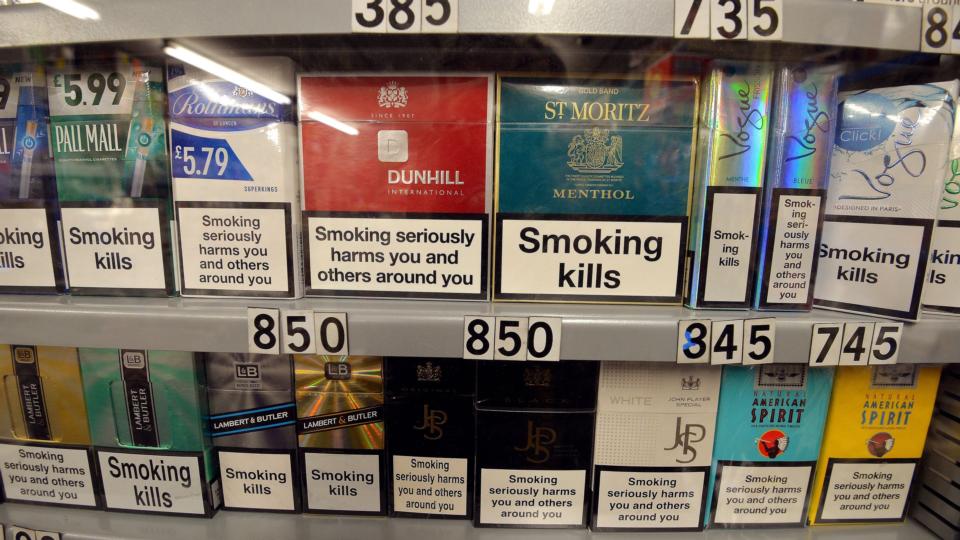 Plain cigarette packs back on UK political agenda – The Irish Times