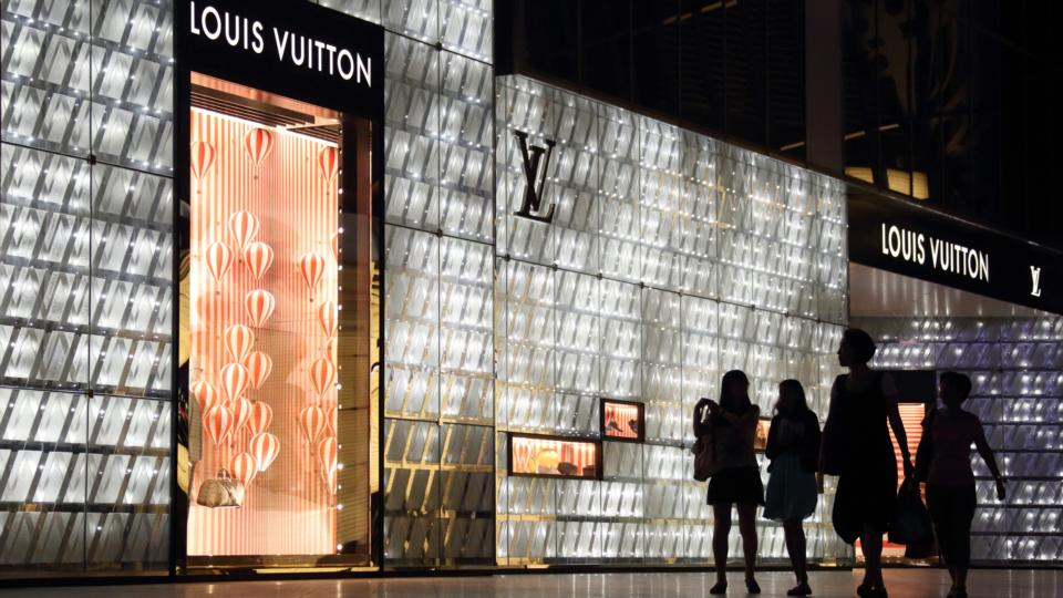 Luxury Group LVMH's Sales Defy Downturn