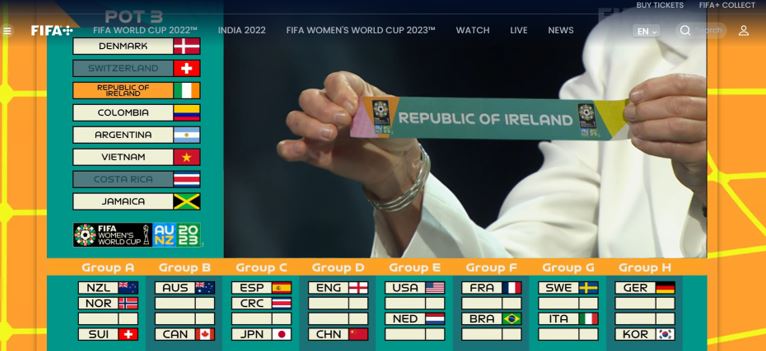 Republic of Ireland 0 - 0 Nigeria, 2023 - FIFA Women's World Cup, 999948375