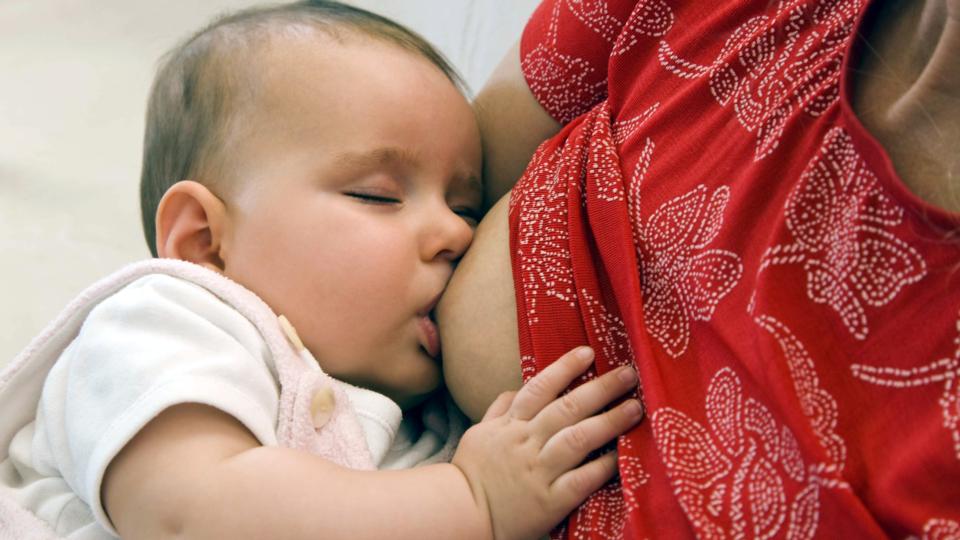 penelope cruz nursing baby