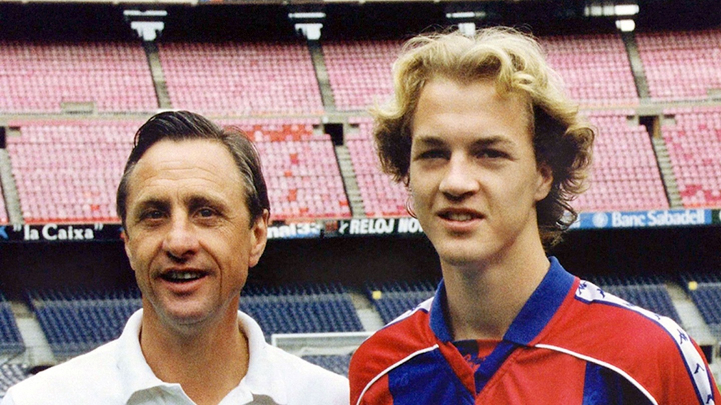 Cruyff still learning from the dad who became Barcelona's