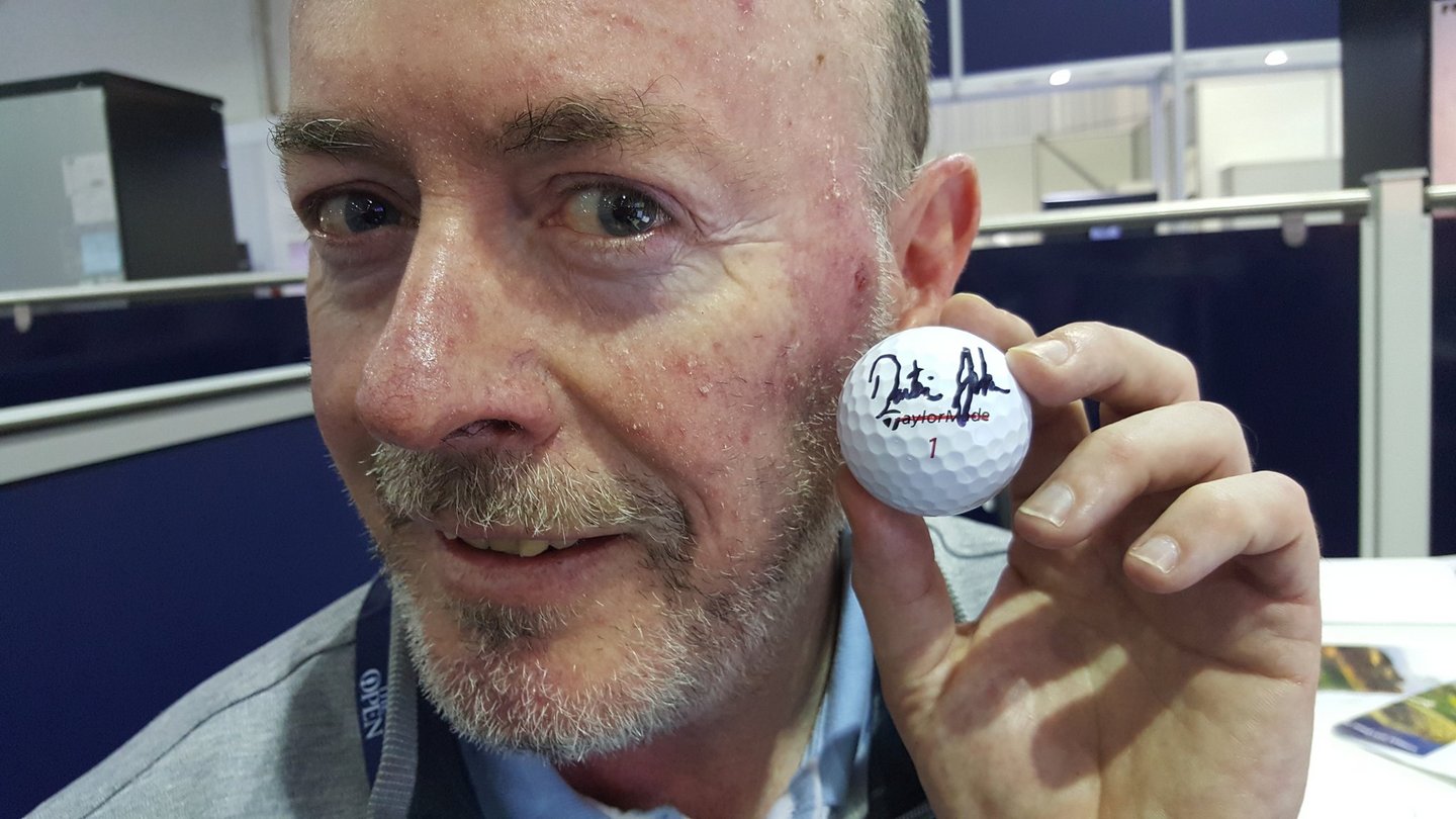 If you're going to get hit by a ball - it may as well be Dustin Johnson's –  The Irish Times