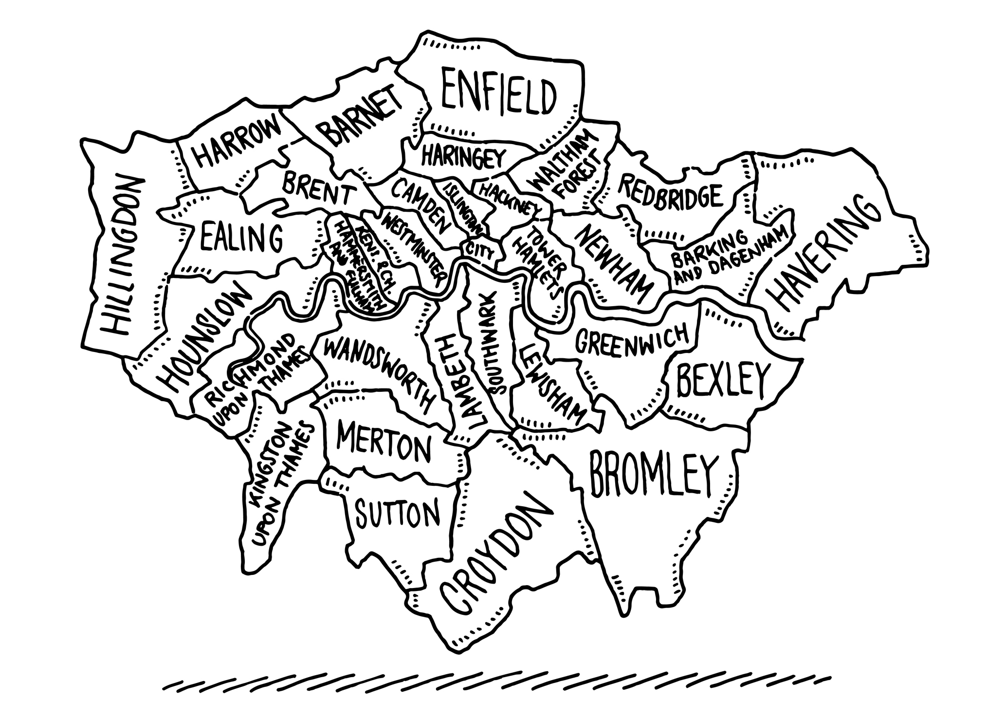 Where in London is most Irish?