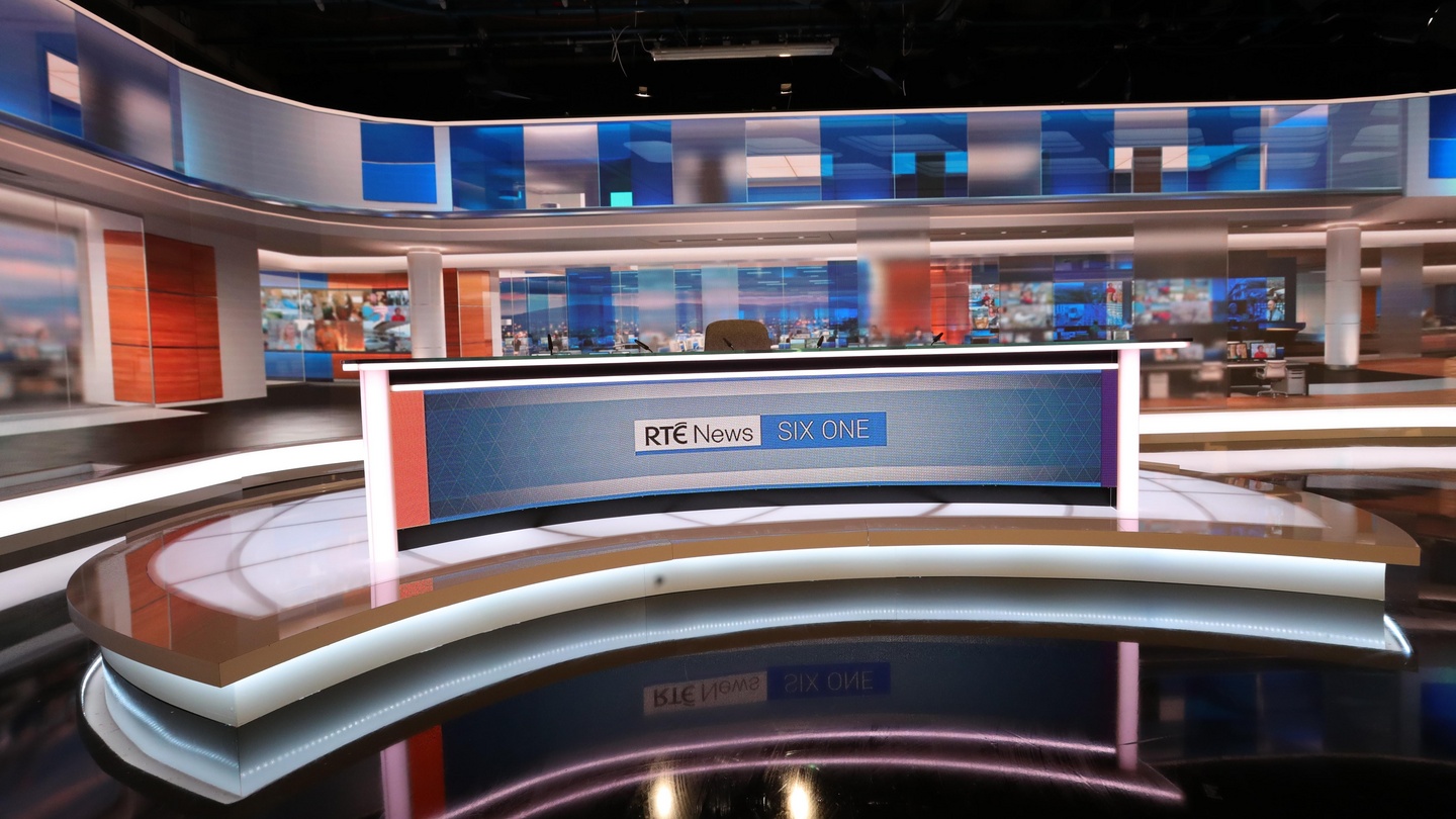 The new look RT News New music graphics and videowall The