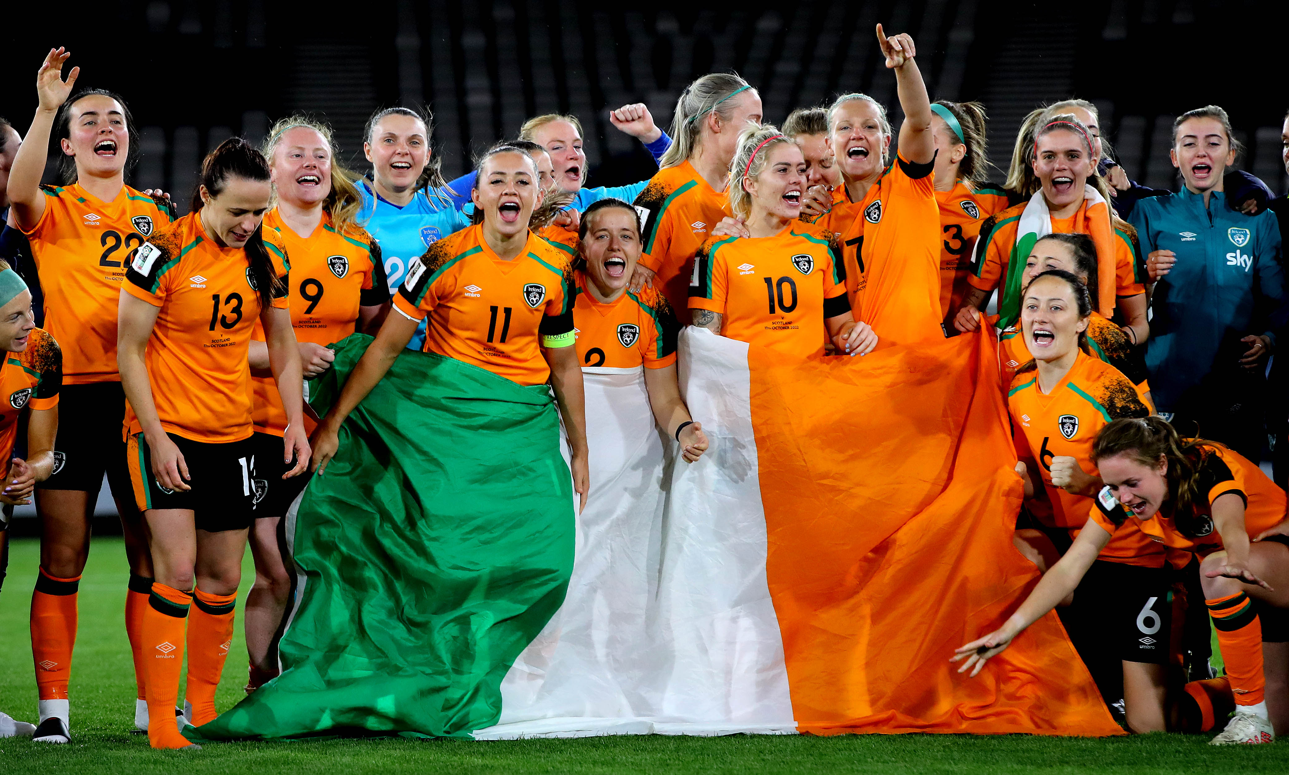 women's irish soccer jersey