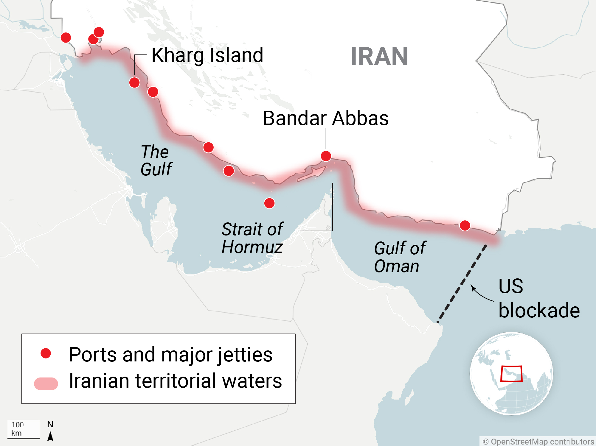 Iran says it has reached agreement with Oman