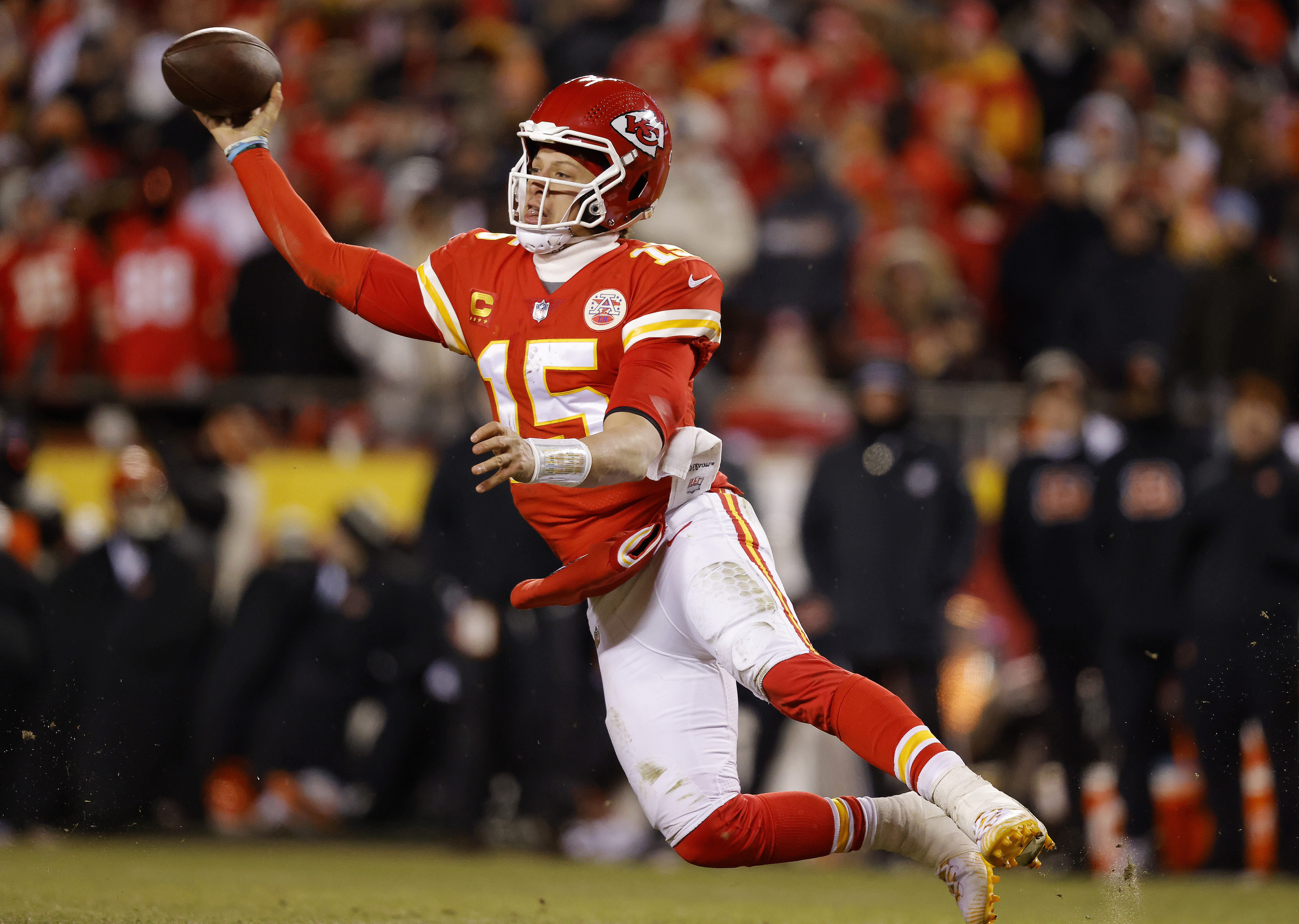 A one-legged Patrick Mahomes ended the debate about the NFL's best  quarterback, Patrick Mahomes