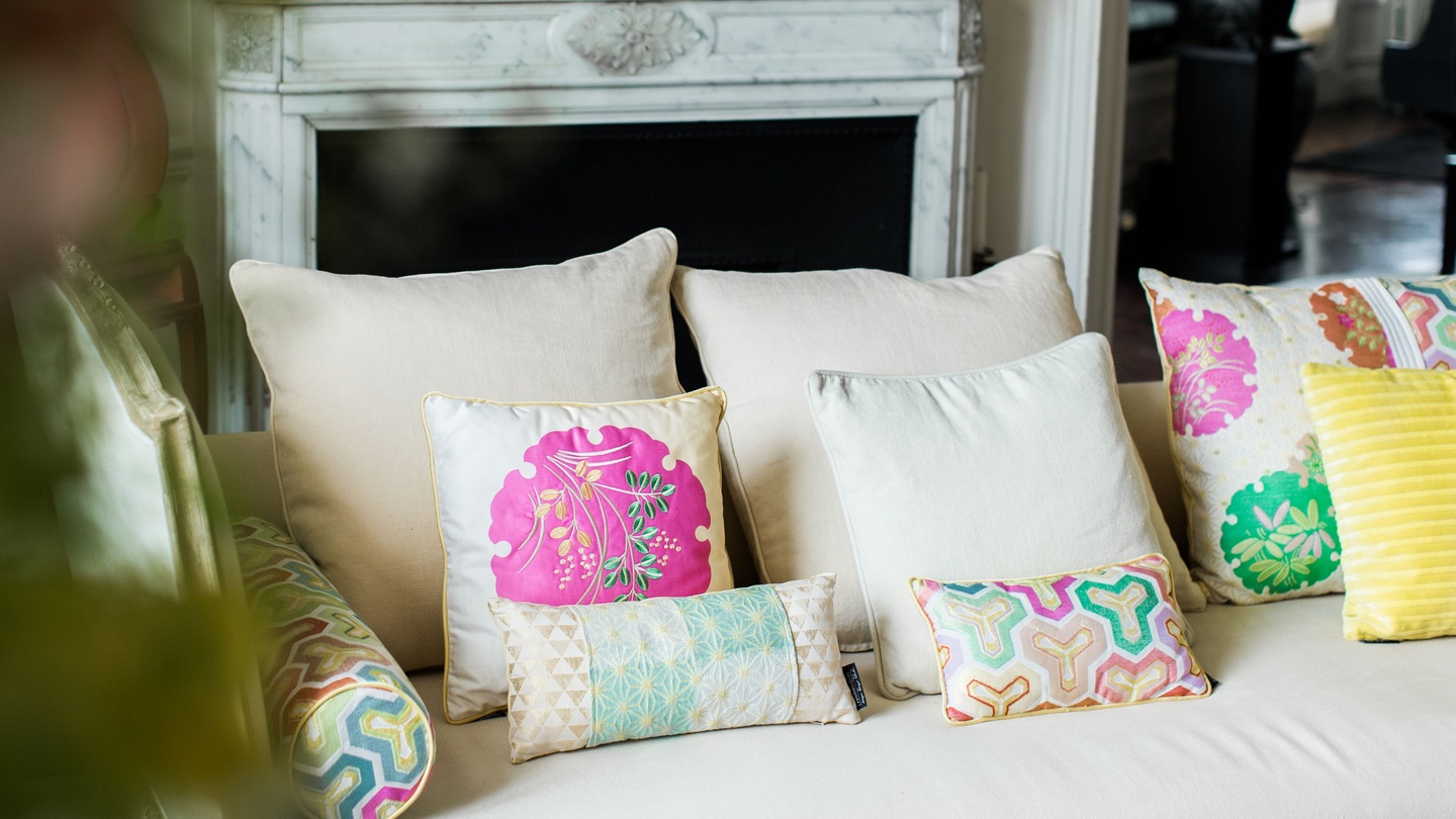 Enchanted Tiki Room Collage Pillow Cover 18x18" - Disney Throw Pillow Case For Sofa, Living Room Decor