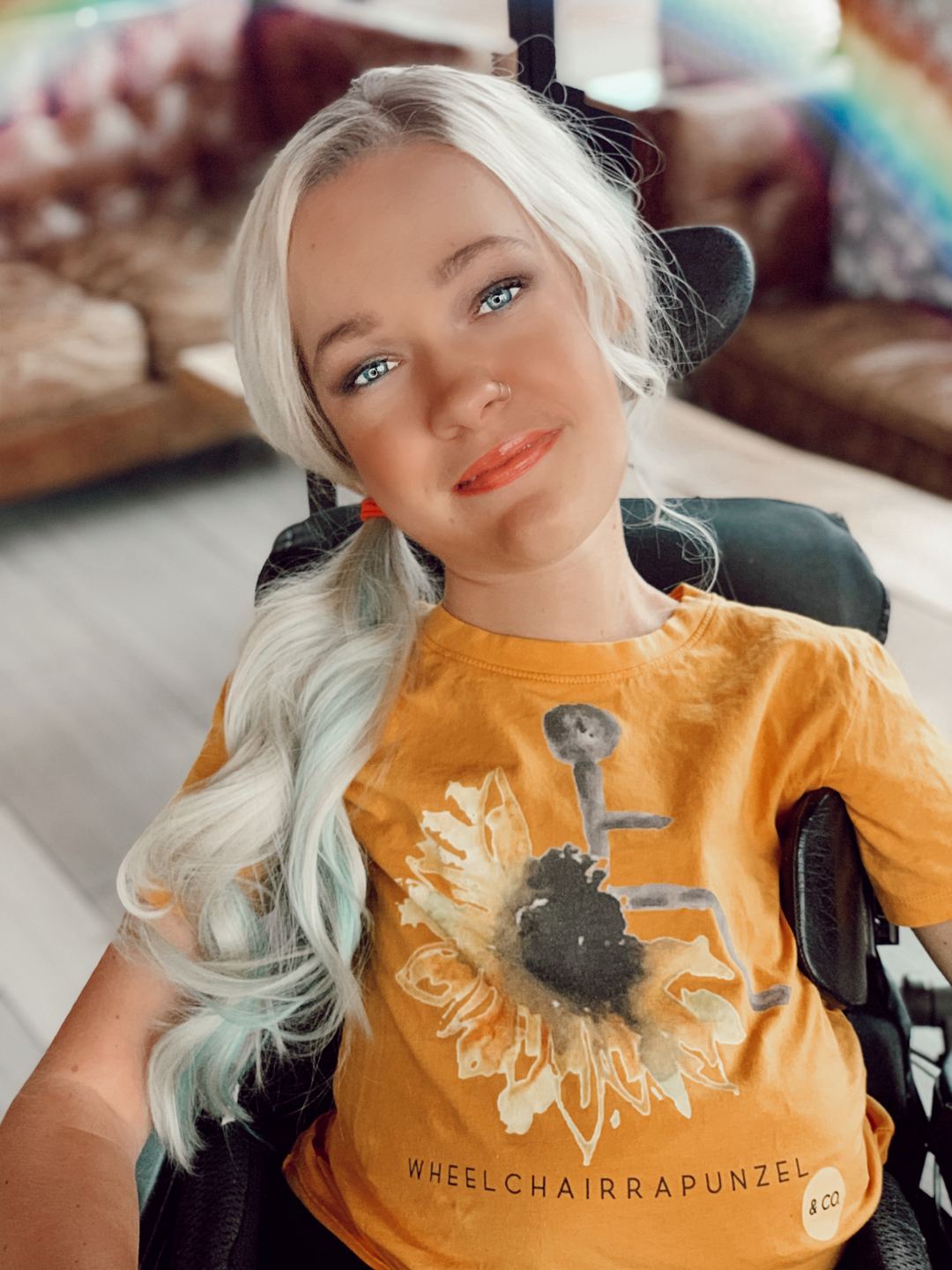 Wheelchair Rapunzel: 'Growing up, I never knew I was allowed