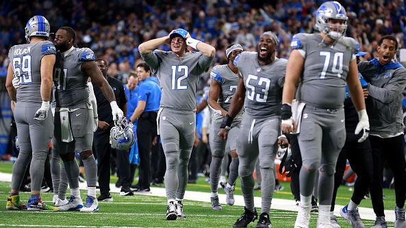 detroit lions gray uniforms