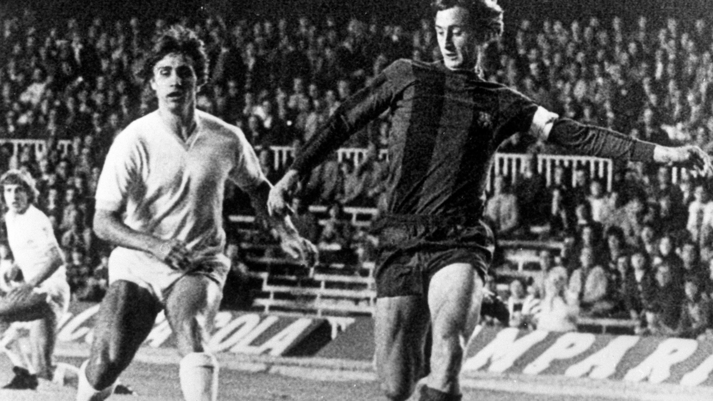 GOAL - Johan Cruyff's career 👇 Ajax 🇳🇱 Barcelona 🇪🇸 Los