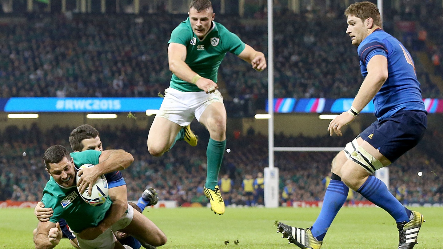 Irelands Rugby World Cup games biggest TV sports draw