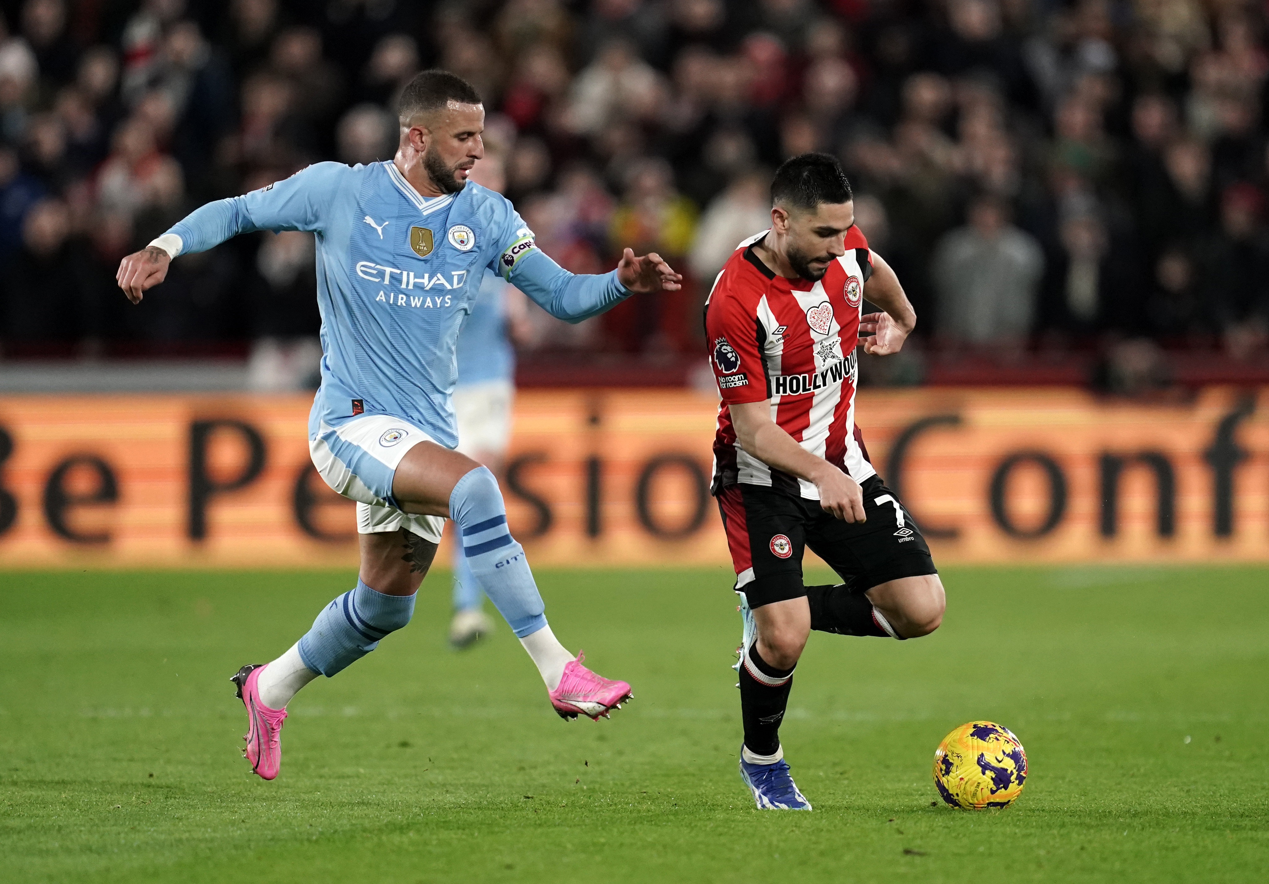 Pep Guardiola refuses to discuss Kyle Walker and Neal Maupay bust-up in Man  City win – The Irish Times