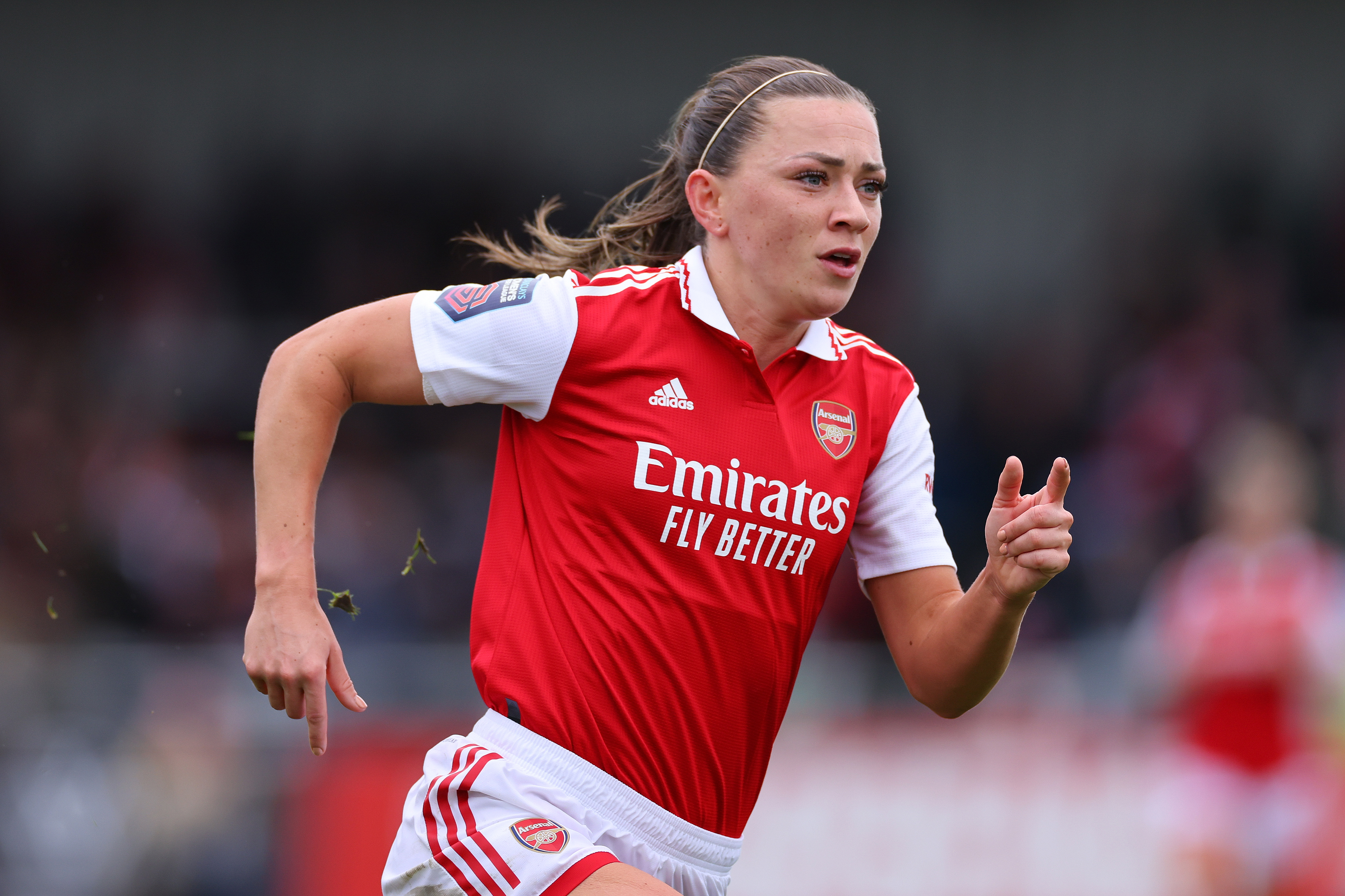 Katie McCabe: I want Arsenal to win, but a strong women's league too