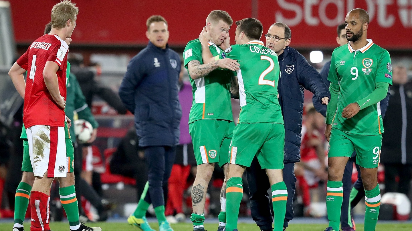 Austria 0 Republic of Ireland 1: James McClean makes it a good night in  Vienna for Martin O'Neill's side