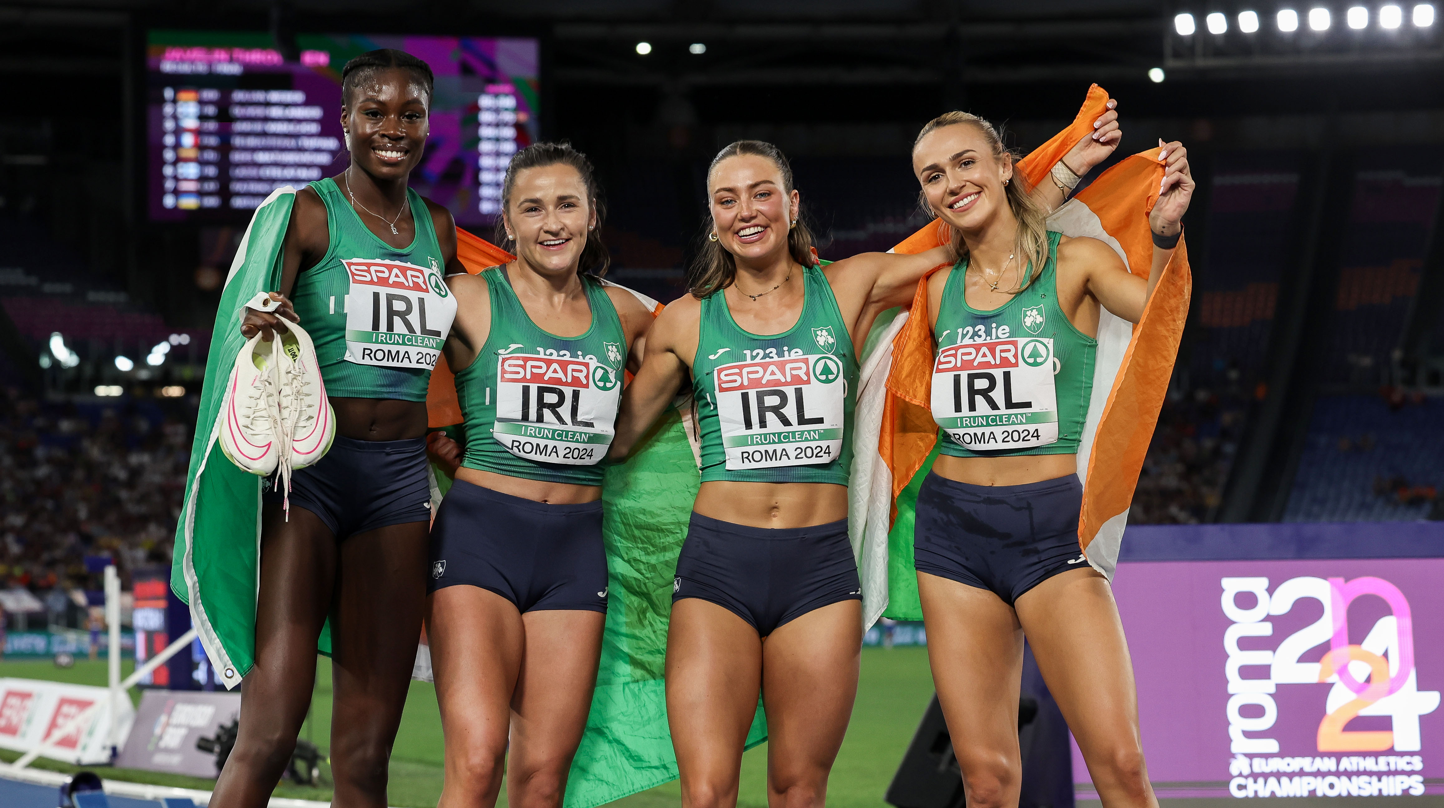 Ireland women claim silver medal in 4x400m relay at European Athletics Championships The Irish Times