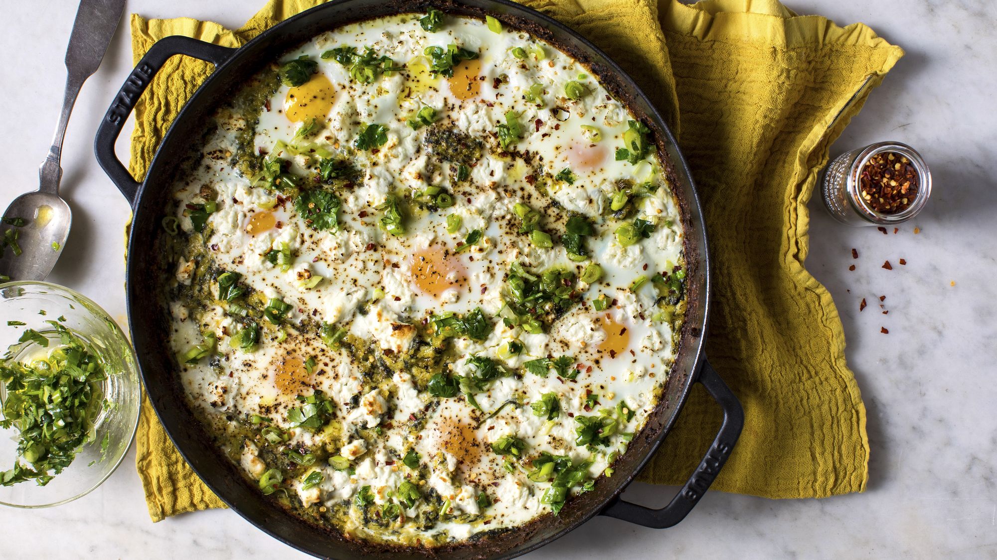 Yotam Ottolenghi’s herby polenta with corn, eggs and feta – The Irish Times