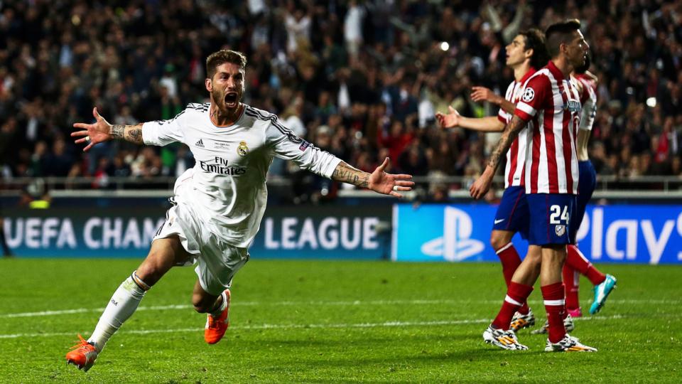 Sergio Ramos celebra 'gol de todos os madridistas' na final da Champions -  ESPN