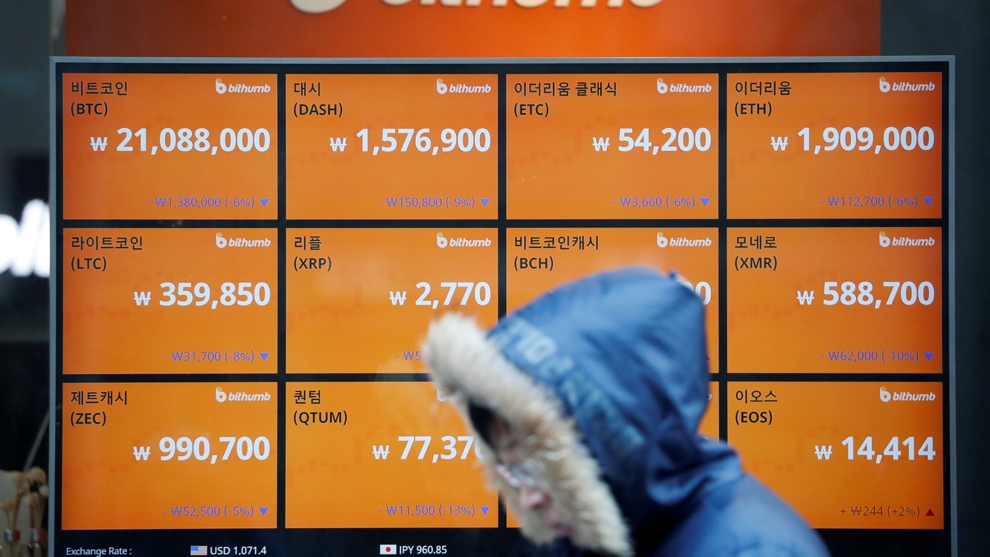 Bitcoin falls as South Korea plans to ban cryptocurrency trading – The  Irish Times