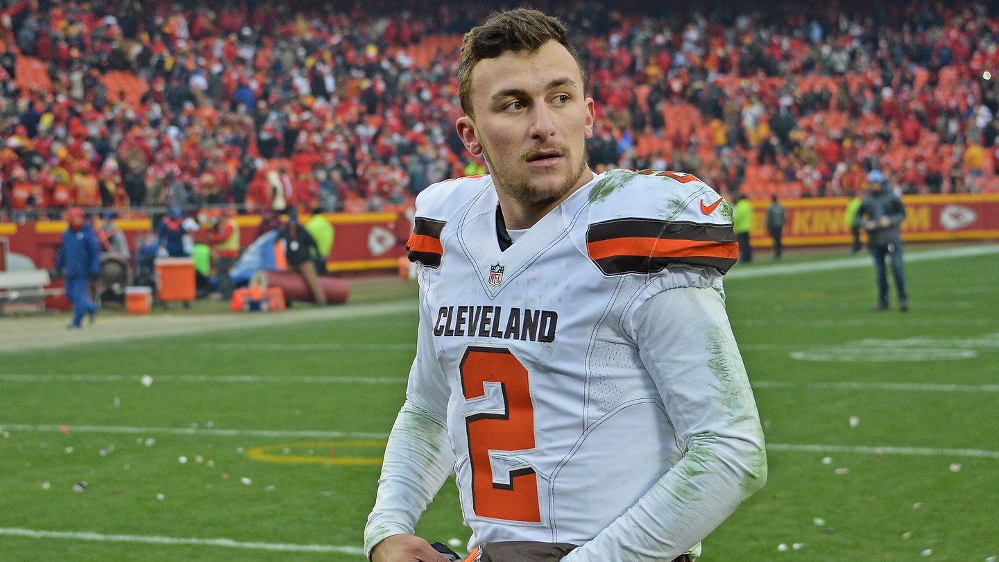 Manziel is the latest name added to the jersey worn by Shelly the