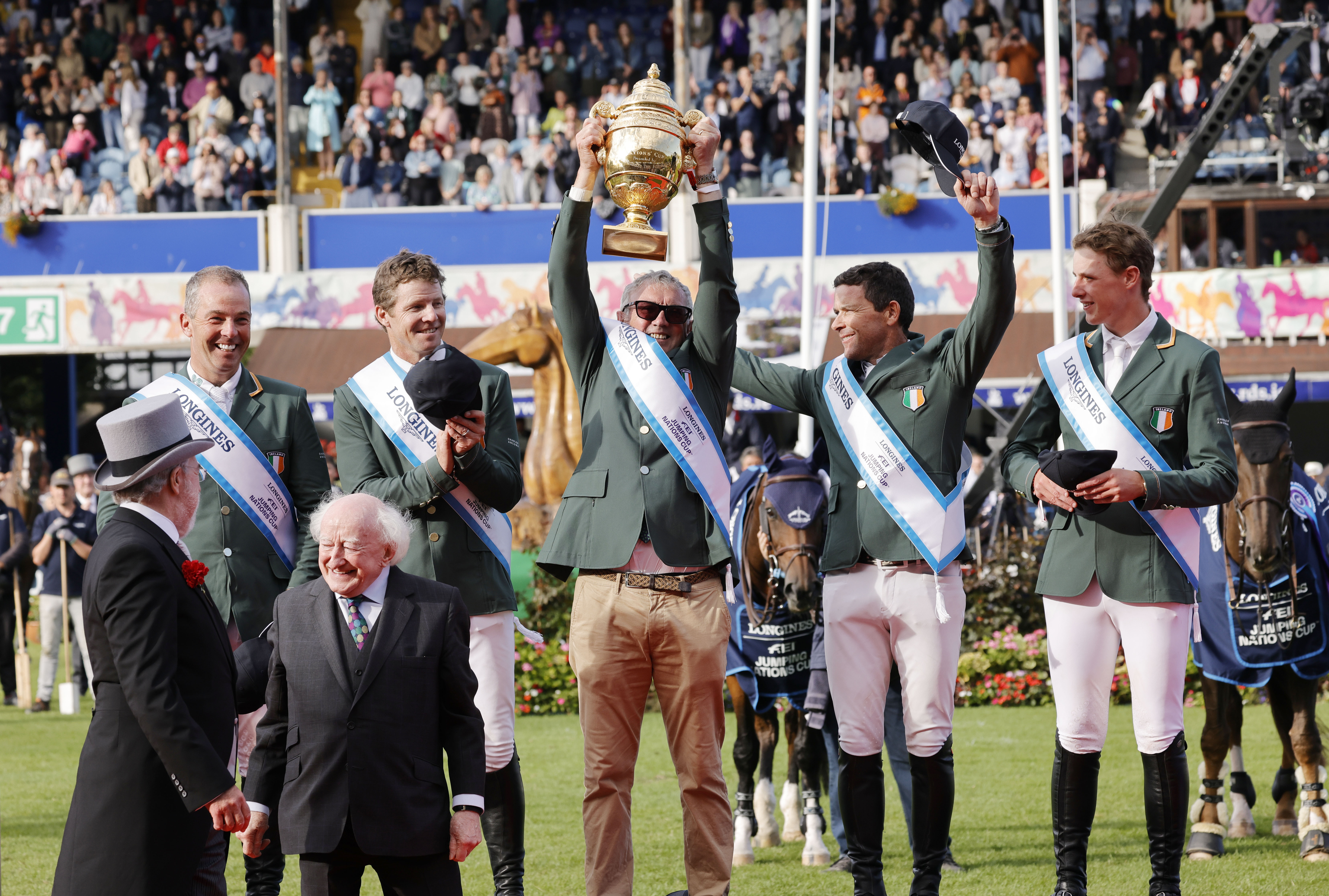 Crowds up on 2019 at first post pandemic Dublin Horse Show The