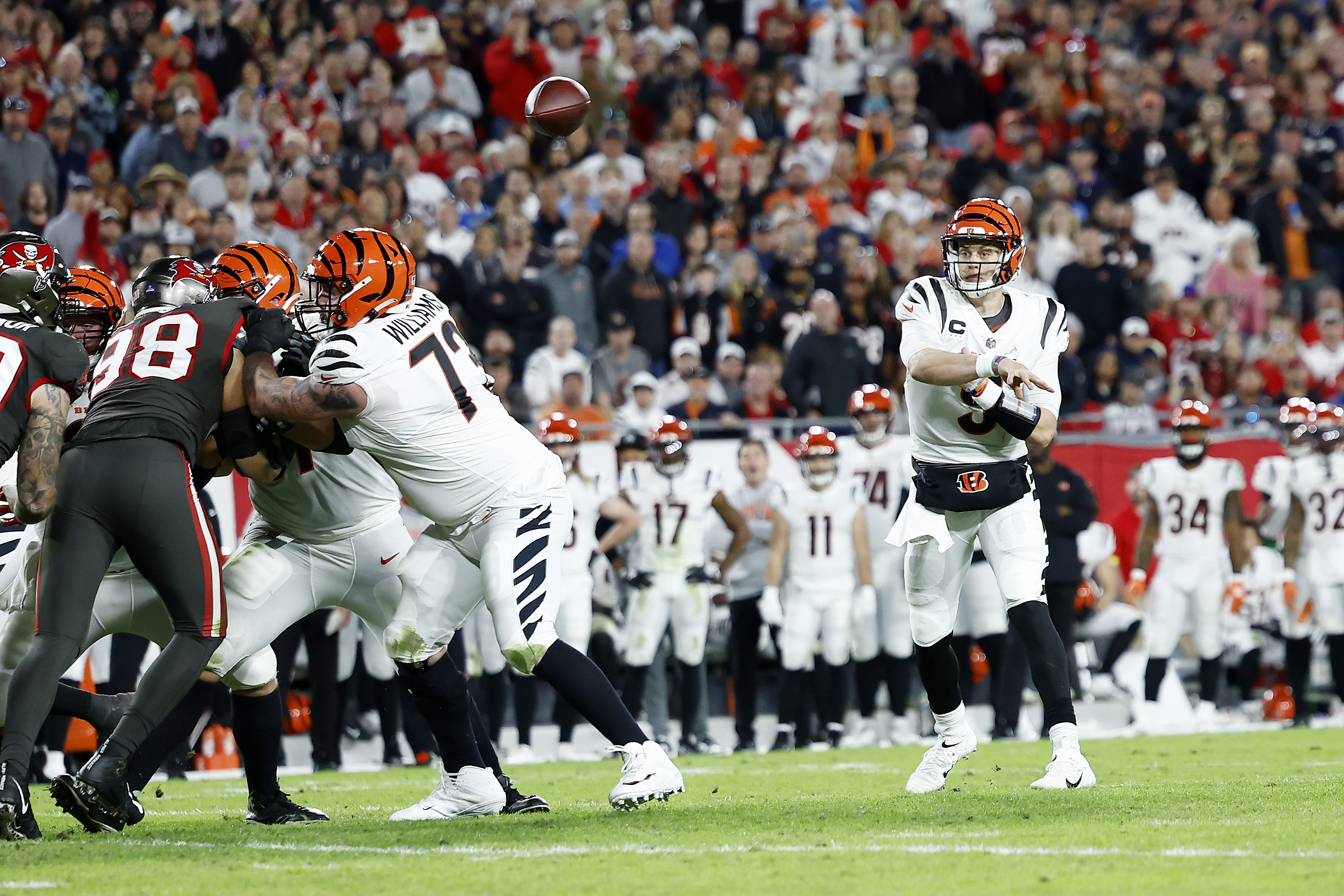 Joe Burrow steers Cincinnati Bengals past Tom Brady's Tampa Bay