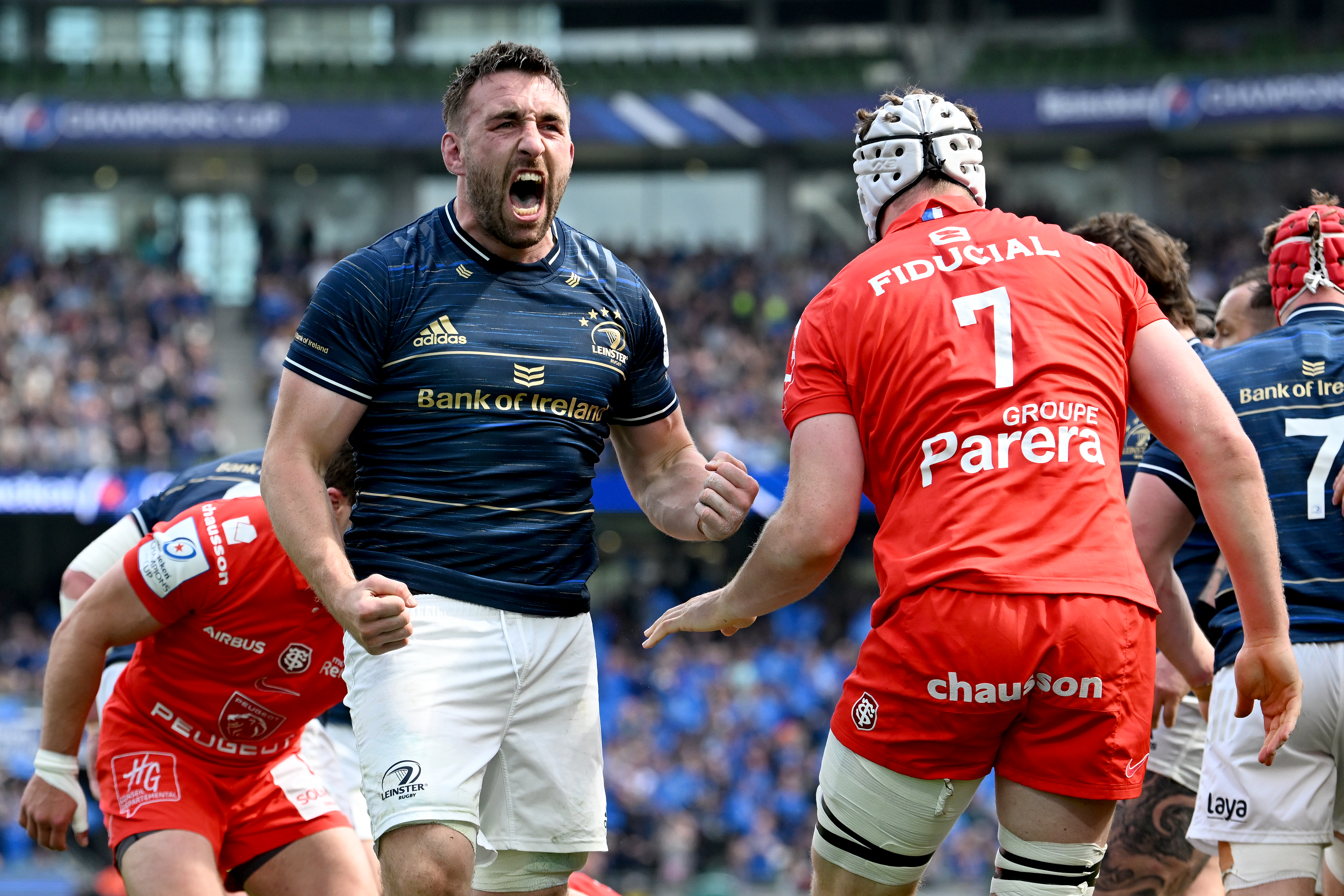 FT Leinster 41 Toulouse 22 Irish province into Champions Cup final