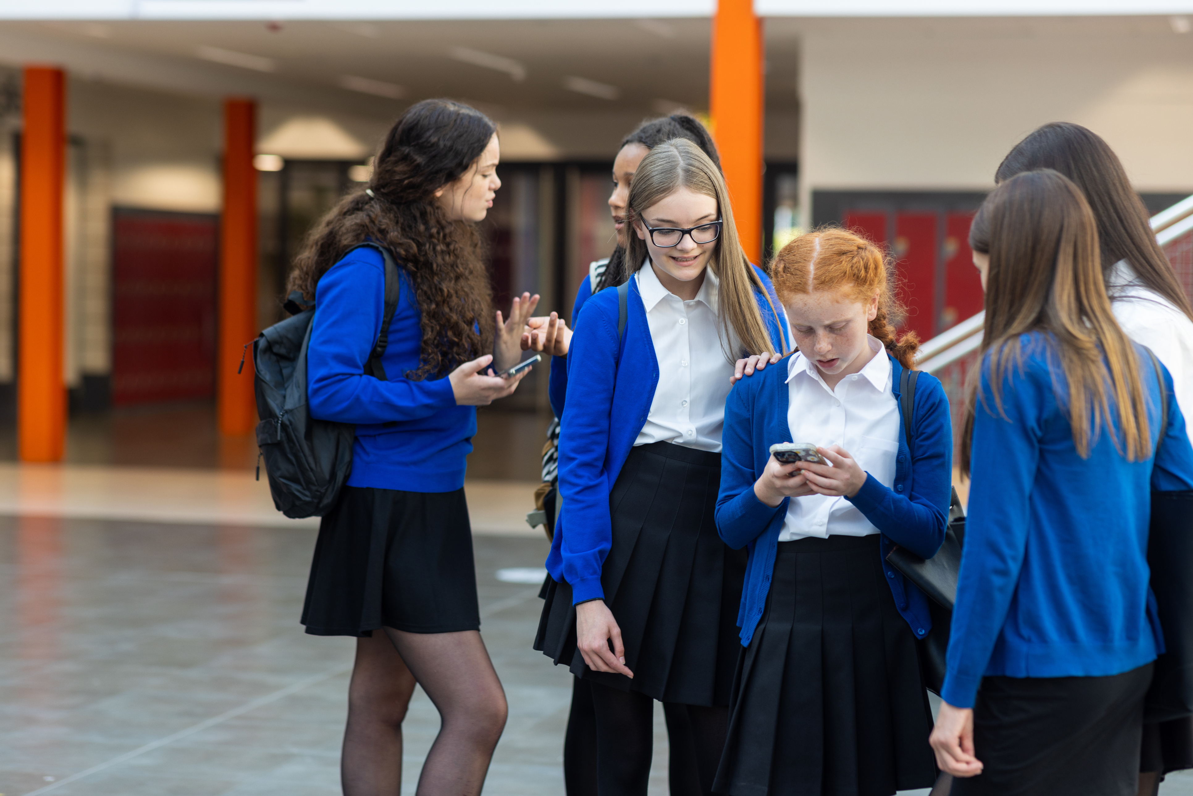 A school-smart phone policy? 'They're talking to each other more' – The  Irish Times