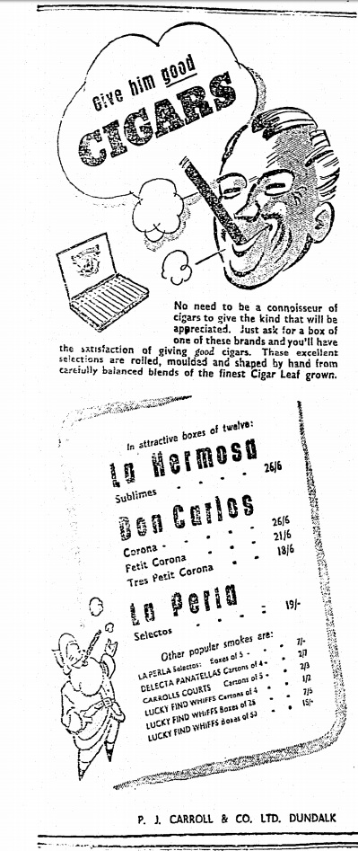 asthma cigarettes 1940s Asthma cigarettes and jam jar appeals: Ads from the 1940s – The Irish Times