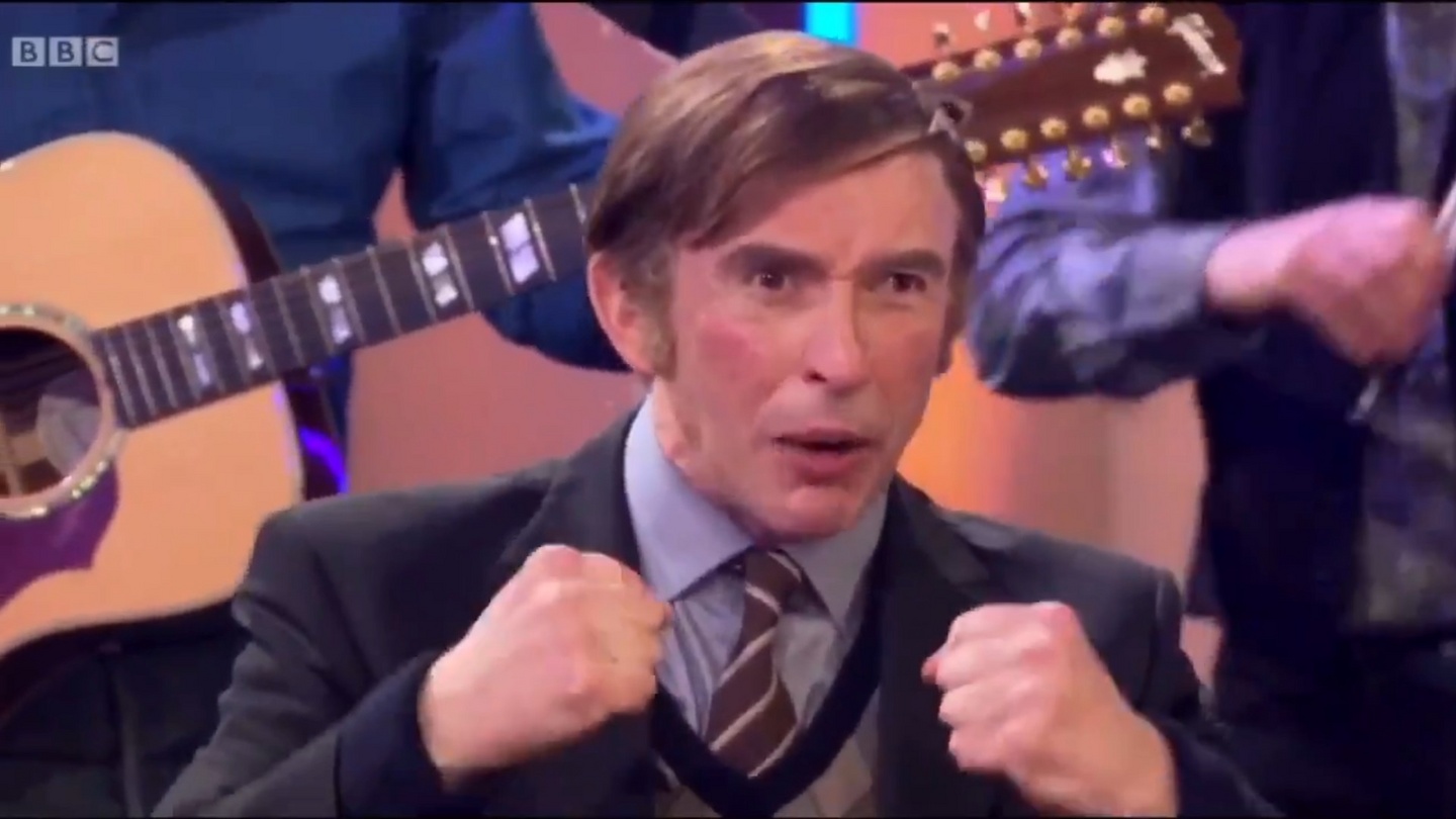 Alan Partridge singing Come Out, Ye Black and Tans both ...