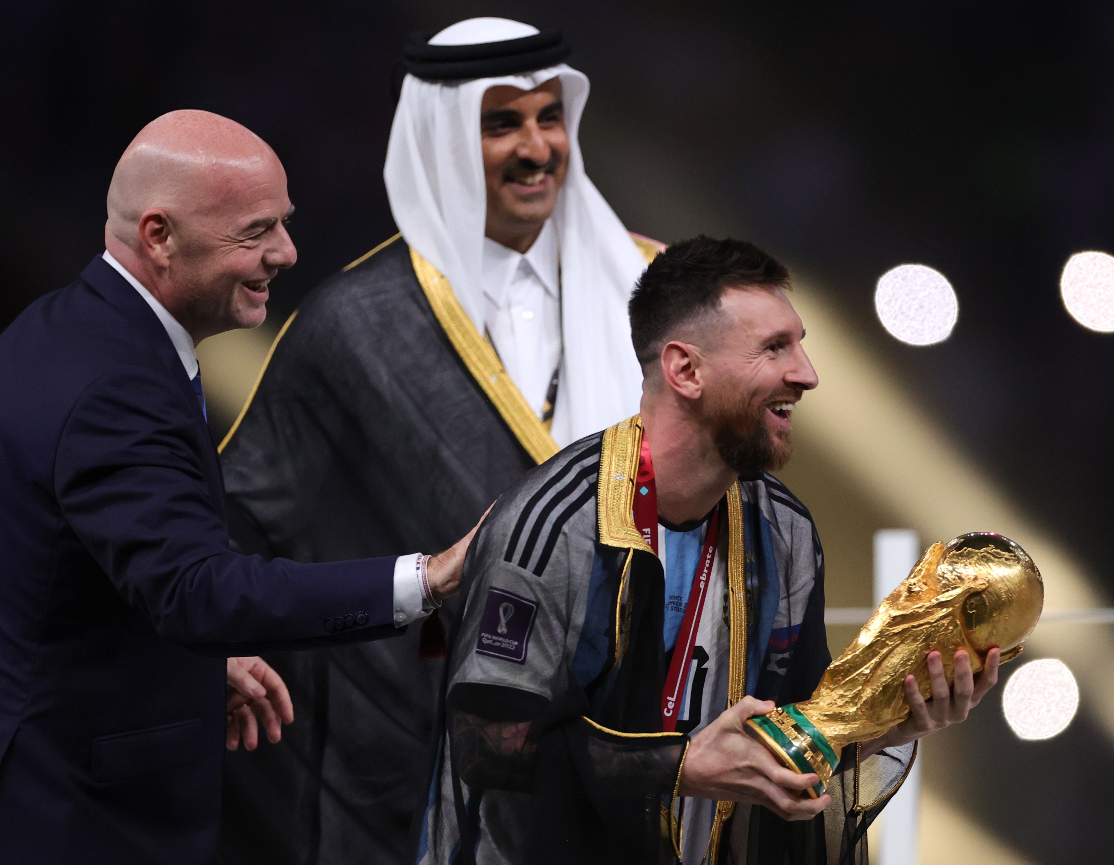 Reaction to Lionel Messi wearing a bisht while lifting the World Cup trophy  shows cultural fault lines of Qatar 2022