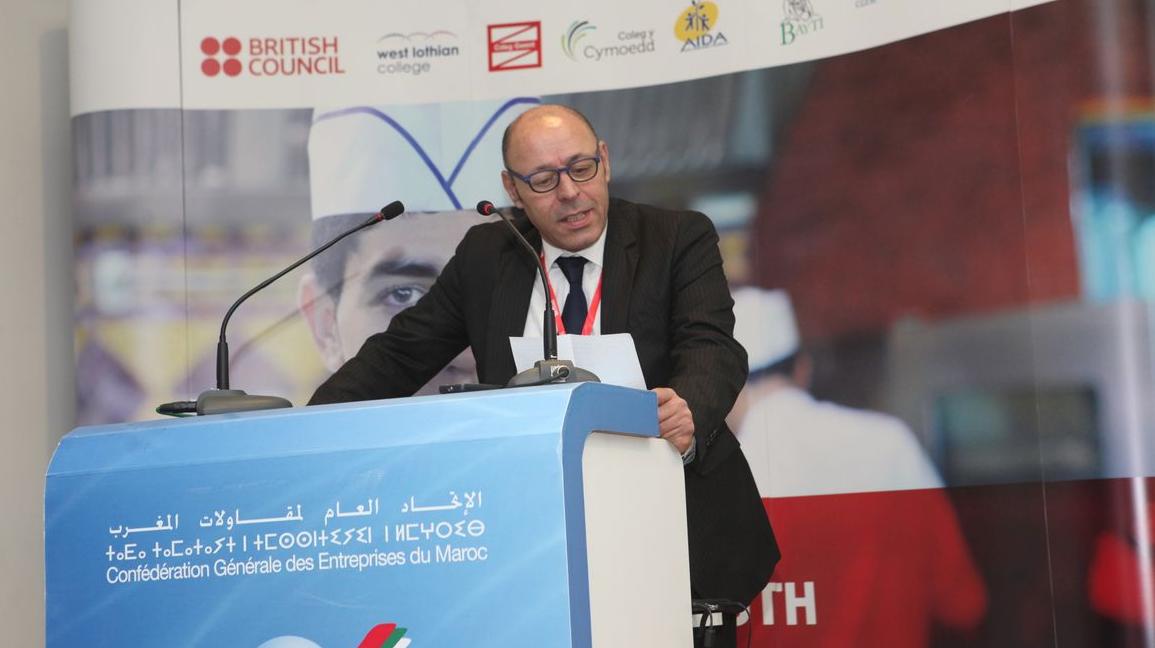 Mohamed Slassi, président de la commission formation de la CGEM.
