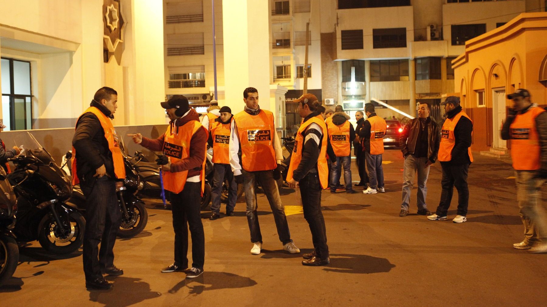 La police casablancaise était au garde-à-vous, le soir du 31 décembre 2013, pour éviter les dérapages durant les festivités qui marquent le passage à la nouvelle année. 

