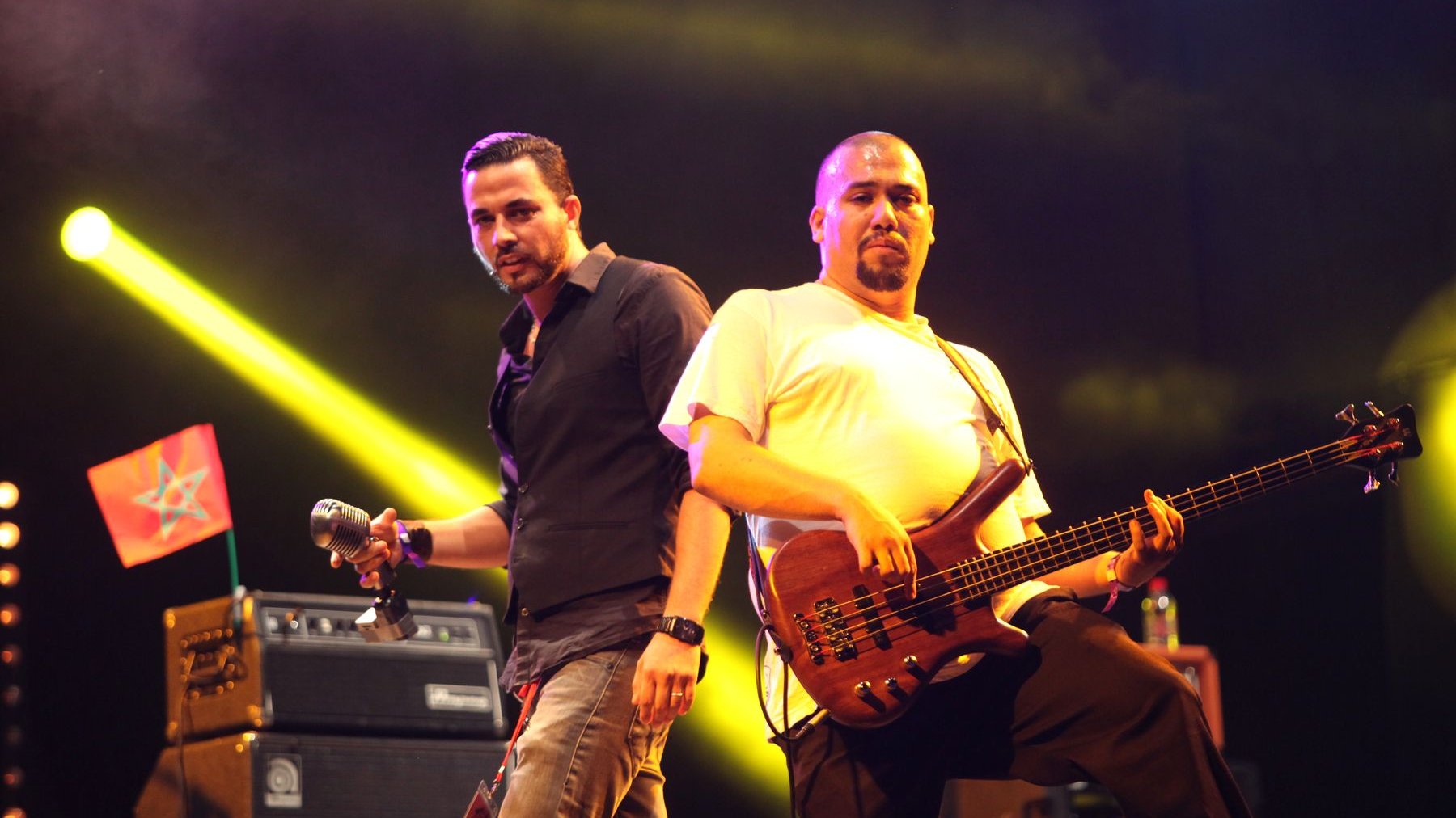 Après les Vale Tudo, le groupe marocain Milestone Edge a investi la scène du Tremplin pour un concert aux sonorités rock grunge et stoner metal.
