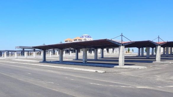 Quais de la nouvelle gare routière de Tanger
