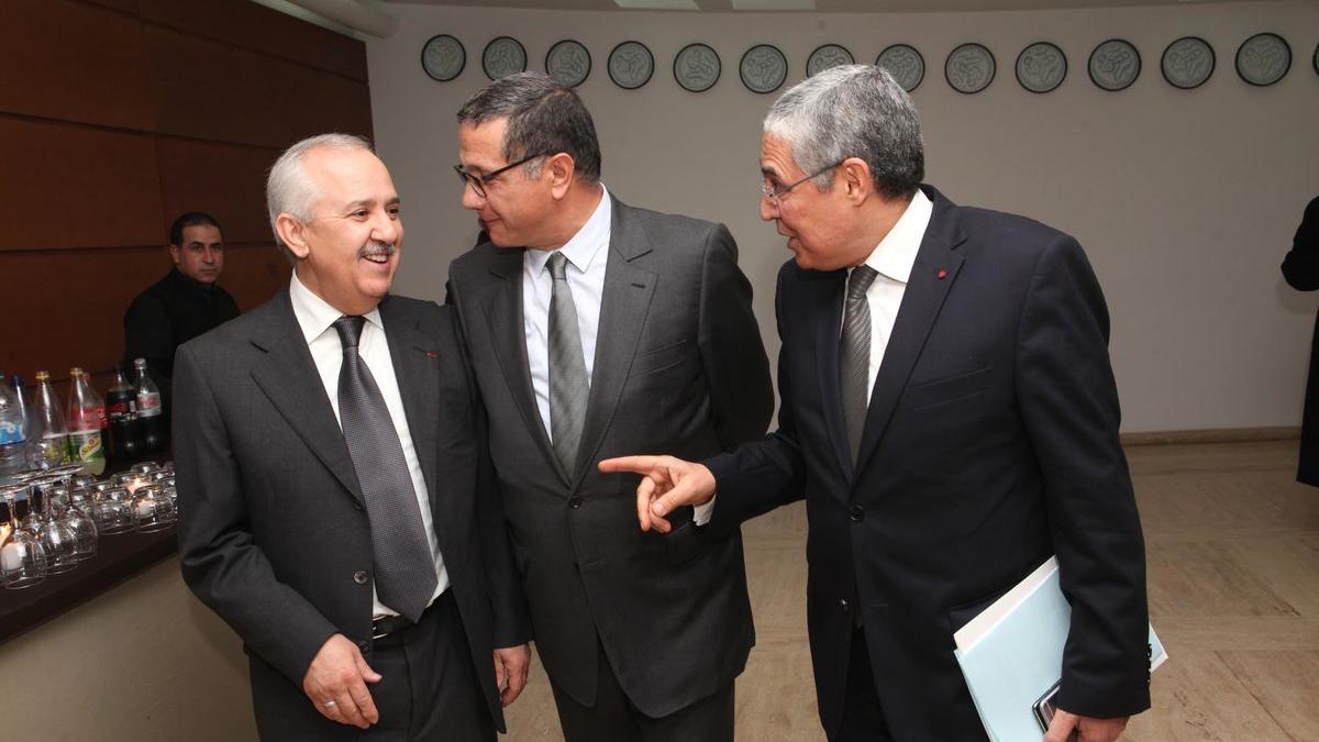 Anas Sefrioui, Mohamed Boussaid et Mohamed El Kettani.
