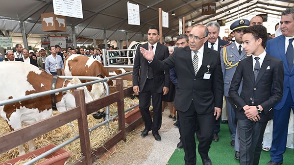 Le 26 avril 2016, lors de l'inauguration de la 11e édition du Salon international de l'agriculture au Maroc (SIAM), un événement dont le prince héritier est un grand habitué.
