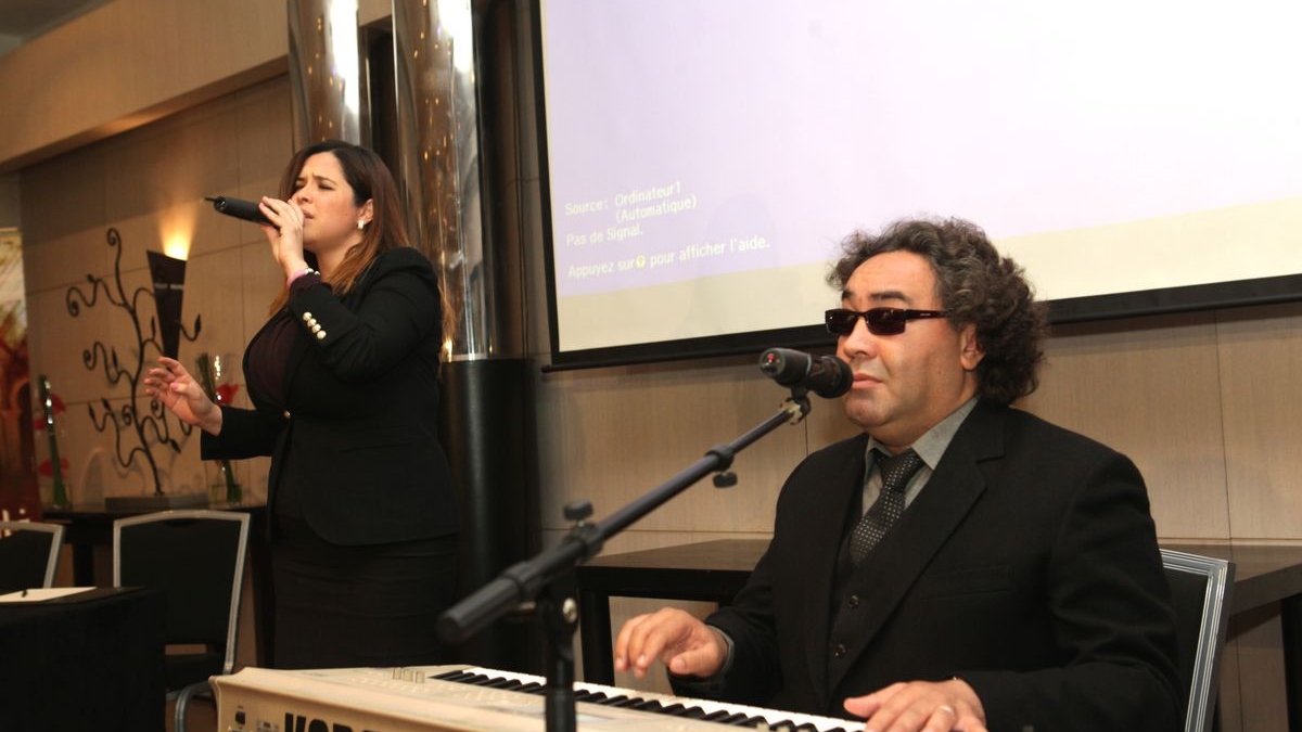 Sanaa Marahati,chanteuse de melhoun et de gharnati et Fattah Ngadi
