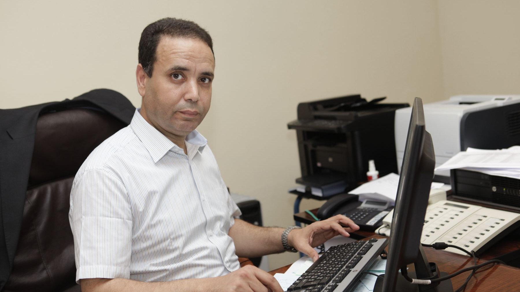 Mohamed El Qarfaoui, directeur régional du Haut commissariat au plan (HCP), pilote ce recensement à Casablanca qui nécessite une logistique monstrueuse.
