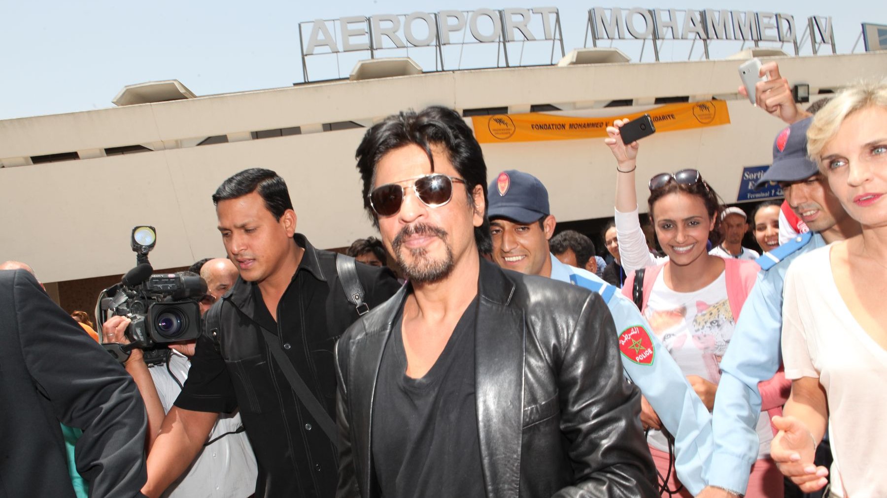 Il y a eu foule ce mercredi matin à l'aéroport Mohammed V. La star indienne a beaucoup de succès au Maroc
