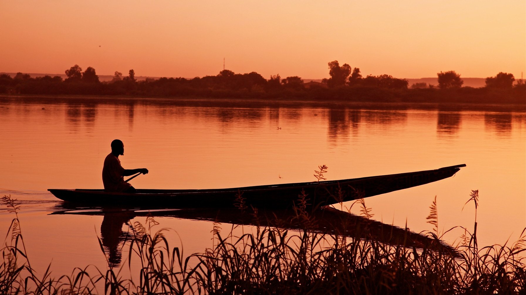 Une balade le long du fleuve Niger ne manque pas romantisme
