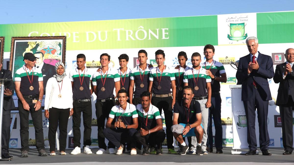 Le Royal Golf d'Agadir a fini troisième de la compétition. 
