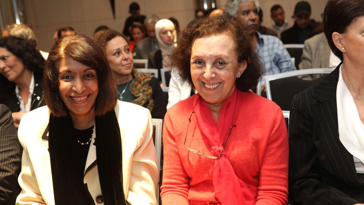 Hafsa Bekri Lamrani et Amina Benmakhlouf.
