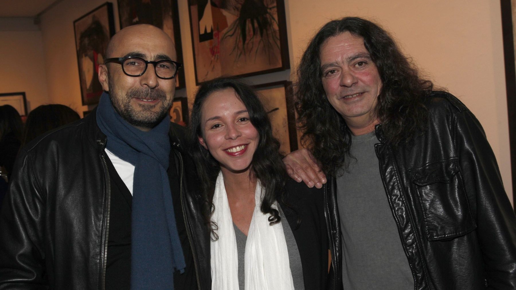 Reda Benjelloun, Laïla Ghadi et Anis Hajam faisaient partie des personnalités du monde des arts présentes à cette soirée.  
