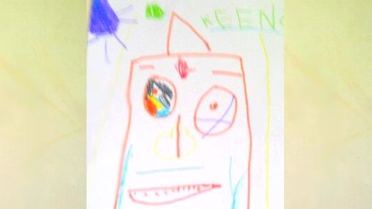 And last but not least, un dessin offert à Le360 par Kenza, petite écolière de 5 ans, Casablanca. Fasse que chacun oeuvre pour que tous les enfants du monde grandissent des couleurs plein le coeur! 
