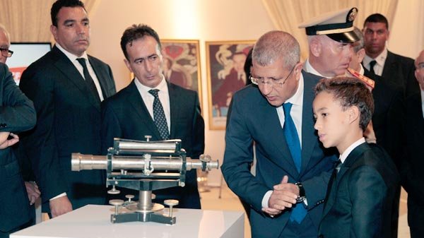 Le prince héritier a visité l'exposition "mini musée ferroviaire" mise en place dans le cadre de la célébration des 50 ans de l'ONCF
